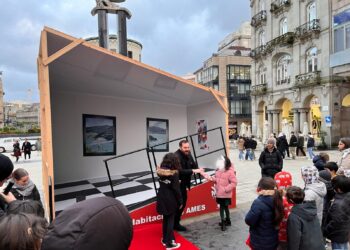 La borrasca «Nelson» provoca otra cancelación en el centro de Vigo: nuevo escenario para la magia