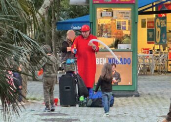 El payaso del parque