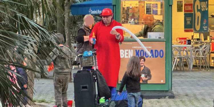 El payaso del parque