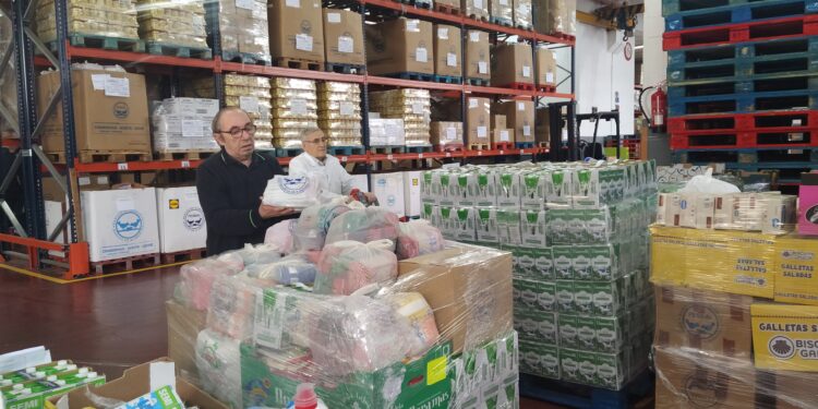 Vigo sigue siendo solidario: dona 1,9 millones de kilos de comida al Banco de Alimentos