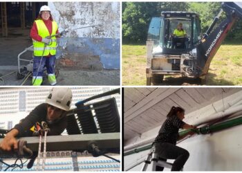 Las mujeres reclaman su hueco en la construcción