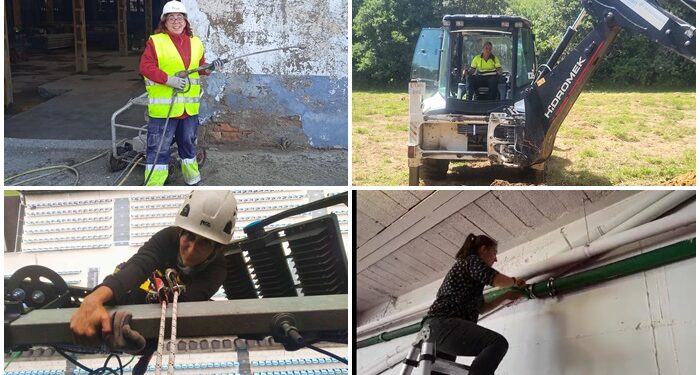 Las mujeres reclaman su hueco en la construcción