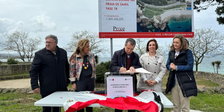Concello y Diputación, unidos en la humanización de la Avenida de Samil