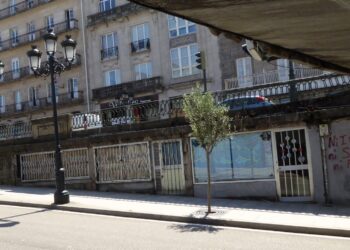 Rúa Alfonso XIII antes del túnel