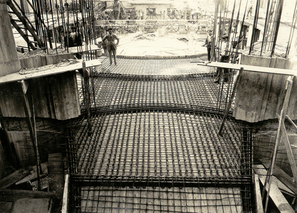 construcción Teatro García Barbón historica