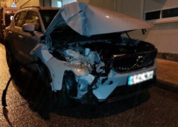 Un conductor se da la fuga tras causar un accidente bajo los efectos del alcohol