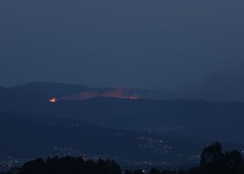 Incendios en Portugal en marzo: varios focos y llamas visibles desde Puxeiros