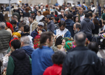 Una multitud viguesa invadió el Casco Vello: así fue el sábado grande de A Reconquista