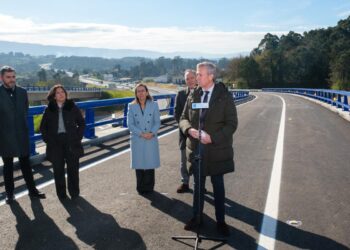 Licitadas por un millón de euros las obras de las vías próximas al enlace de la autovía Tui-A Guarda y la A-55