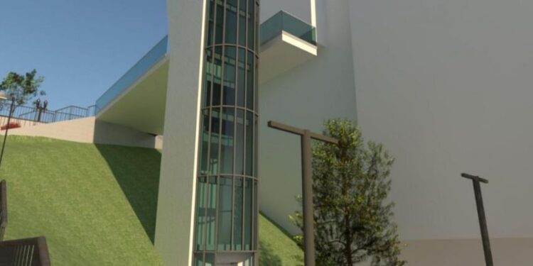 Vigo Vertical suma un nuevo ascensor entre Marqués de Valterra y Torrecedeira