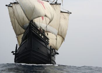 La ‘Nao Victoria’ visita Sanxenxo en su gran gira europea