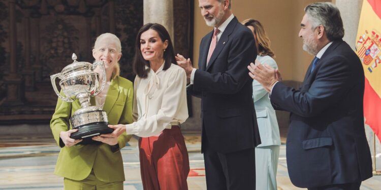 «Era una puerta que pensaba no iba a abrir nunca», dice Susana Rodríguez tras recibir el Premio Reina Letizia