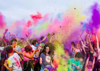 A Guarda acogerá en junio la gran fiesta de la lluvia de colores