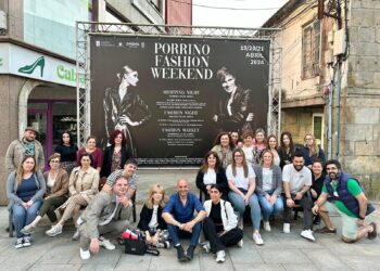 Las orquestas América y Panorama ponen música a la Porriño Fashion Weekend