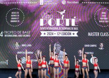 Unos 1.500 bailarines, 38 centros de danza y 400 coreografías: la nueva edición de la exitosa Vigo Porté