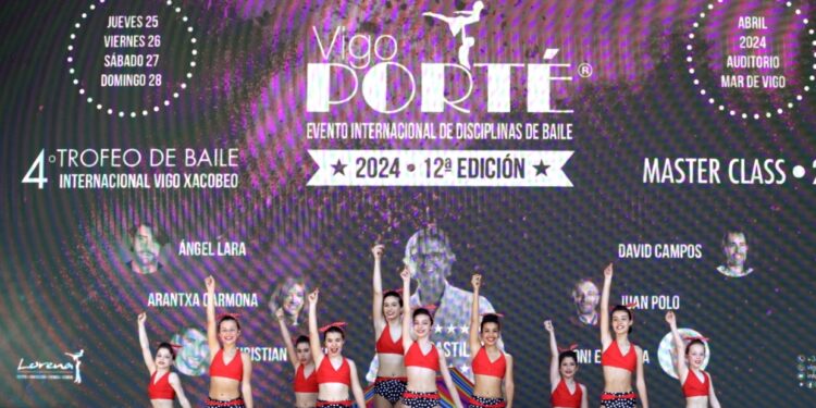Unos 1.500 bailarines, 38 centros de danza y 400 coreografías: la nueva edición de la exitosa Vigo Porté