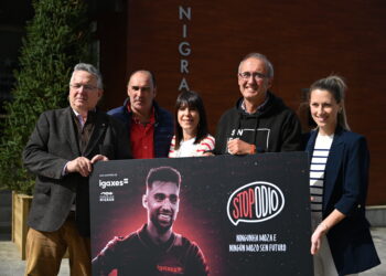 Brais Méndez y la ONG Igaxes se unen en la campaña Stop Odio contra la exclusión social