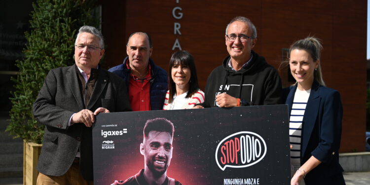 Brais Méndez y la ONG Igaxes se unen en la campaña Stop Odio contra la exclusión social