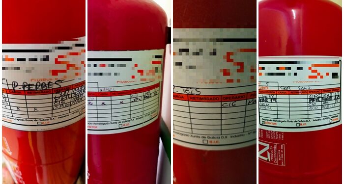 Extintores de los pabellones municipales de Vigo sin pasar la revisión obligatoria desde hace años