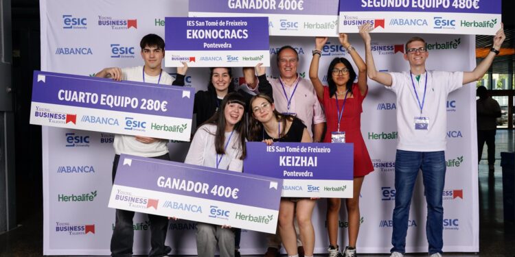 Estudiantes de Vigo logran dos premios del Young Business Talents