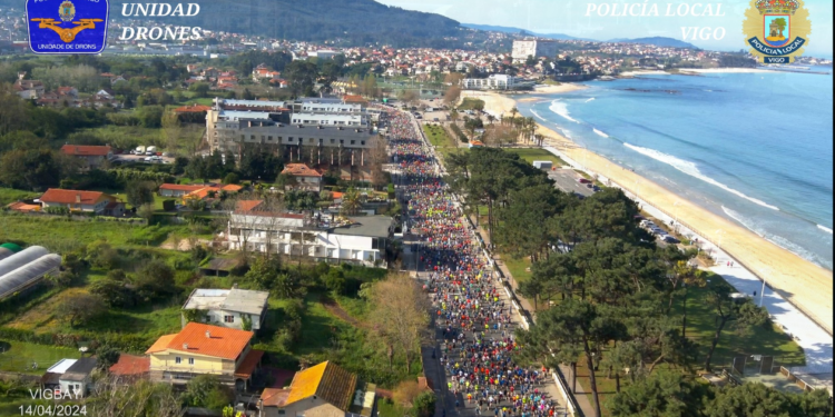 La Vig-Bay, a vista de pájaro de la Policía Local