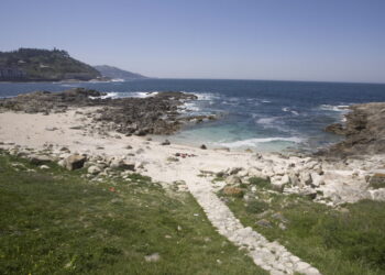 Praia Os Frades de Baiona.