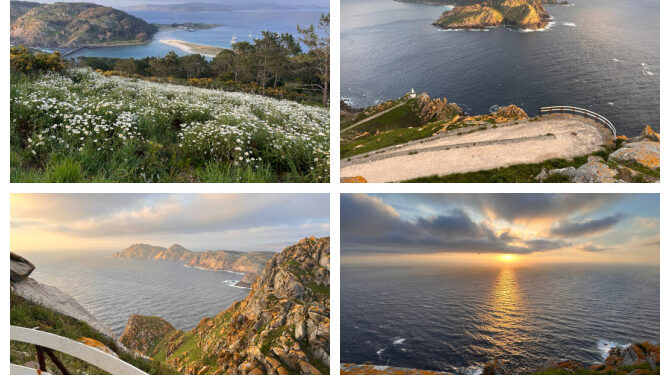 Así relucen las islas de los dioses desde su cumbre: 360 grados en las Cíes en 60 segundos