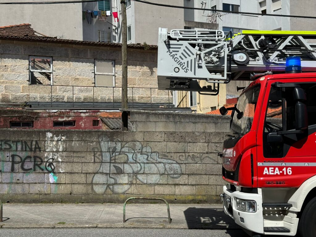 El día más triste de la historia de los bomberos de Vigo: "Descansa en paz Sergio"