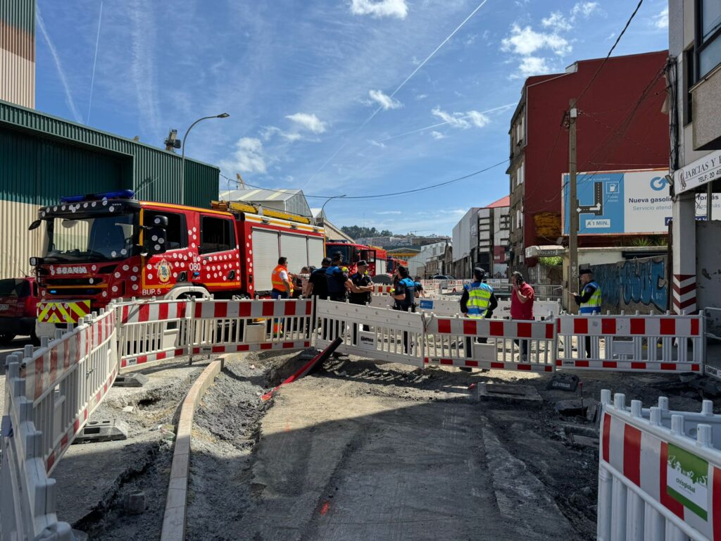 El día más triste de la historia de los bomberos de Vigo: "Descansa en paz Sergio"