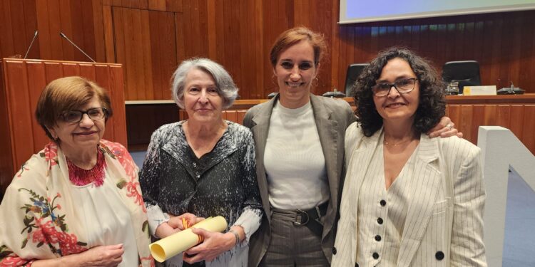 Érguete recoge la Cruz Blanca de la Orden al Mérito del Plan Nacional sobre Drogas