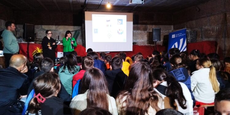 Os máis novos do Porriño descubren o mundo do cinema no Festival de Cans