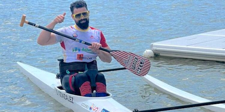 David Mella, campeón del mundo de piragüismo