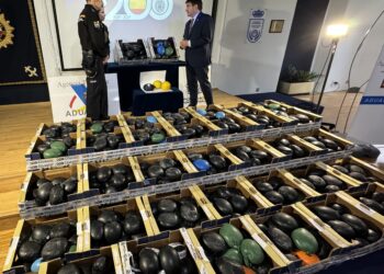 Los melones rellenos de cocaína iban a ser distribuidos por una red de narcotráfico gallega