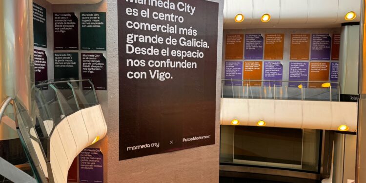 Las luces de Vigo desde el espacio