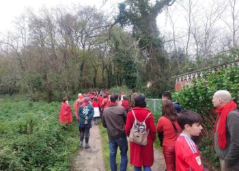 Acción sonora «para dar voz» y defender los 40 tipos de aves «en peligro» del bosque A Barroca