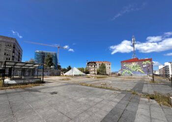 Una plaza abandonada