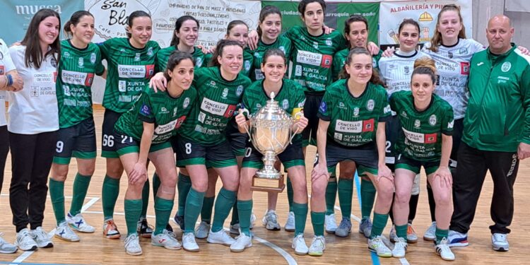 El campeón resuelve en medio minuto: Bembrive FS festeja a lo grande el título