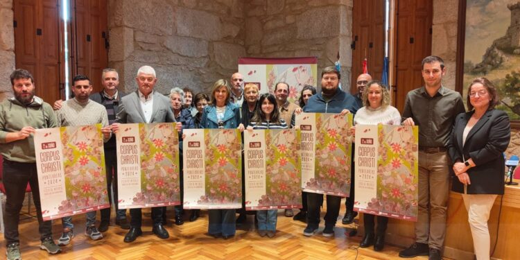 Ponteareas presenta una nueva edición del Corpus Christi, la primera con la distinción de Bien de Interés Cultural
