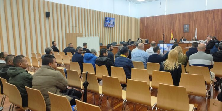Problemas técnicos en la macrosala de la Ciudad de la Justicia impiden reanudar el juicio del MV Karar
