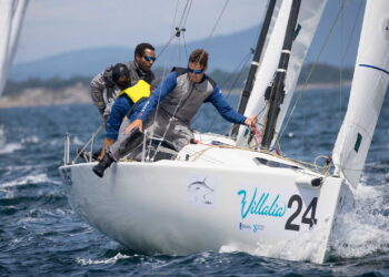 Turno en aguas gallegas para la Copa de España Sailway de J70
