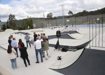 Mondariz estrena nueva infraestructura para disfrutar de los deportes urbanos