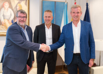 Rueda traslada al nuevo director de Stellantis Vigo el compromiso de la Xunta con el sector