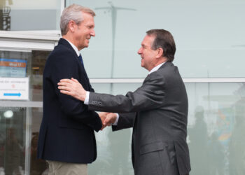 Rueda y Caballero estrenan la nueva era post-Feijóo