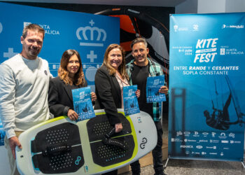 Un centenar de ´riders´ volverán a surcar las aguas de la ensenada de San Simón