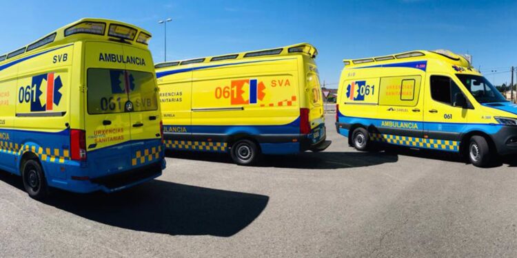 Herido un ciclista en Oia tras ser atropellado por un vehículo que continuó su marcha