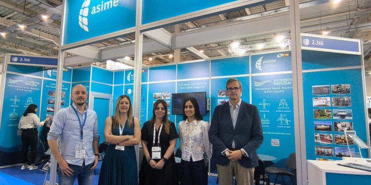 Asime saca pecho en la feria Posidonia de Atenas