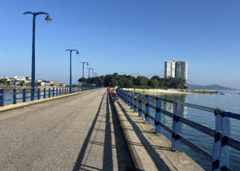 El puente de Toralla se pone a punto para el verano