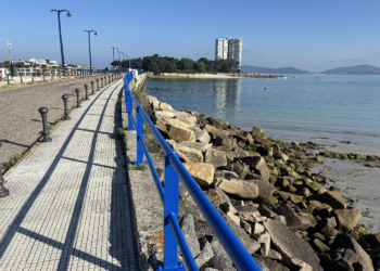 El puente de Toralla se pone a punto para el verano