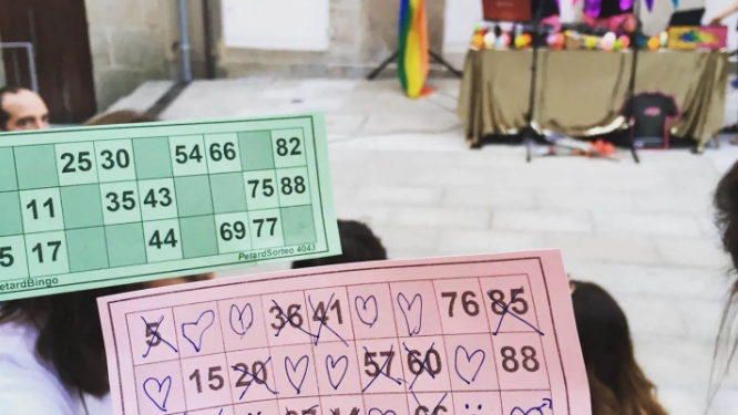 Bingo solidario para celebrar el Orgullo y cerrar las fiestas del Casco Vello Alto