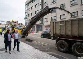Se acaban las obras de urbanización en Pereiró